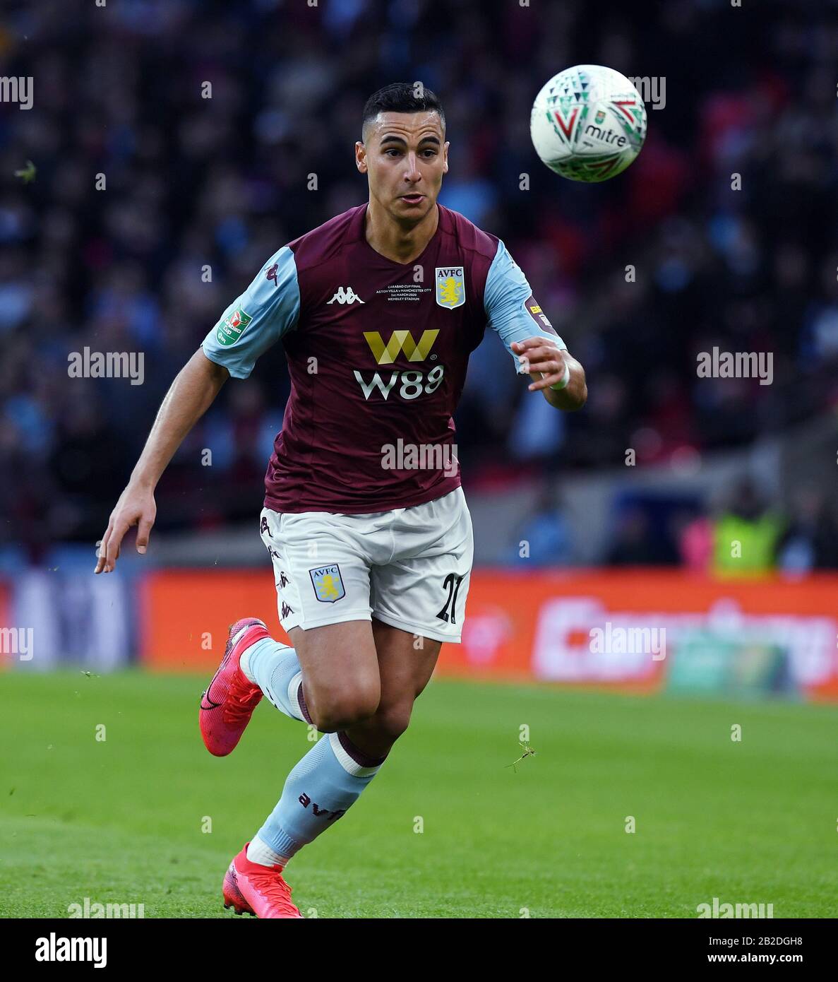 Anwar El Ghazi Of Aston Villa 2020 Stock Photo Alamy