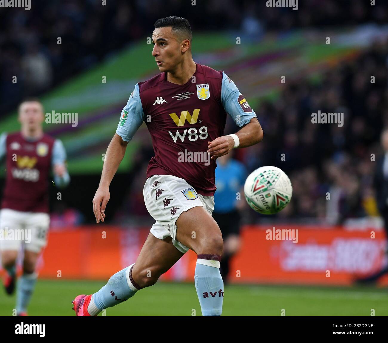 Anwar El Ghazi Of Aston Villa 2020 Stock Photo Alamy