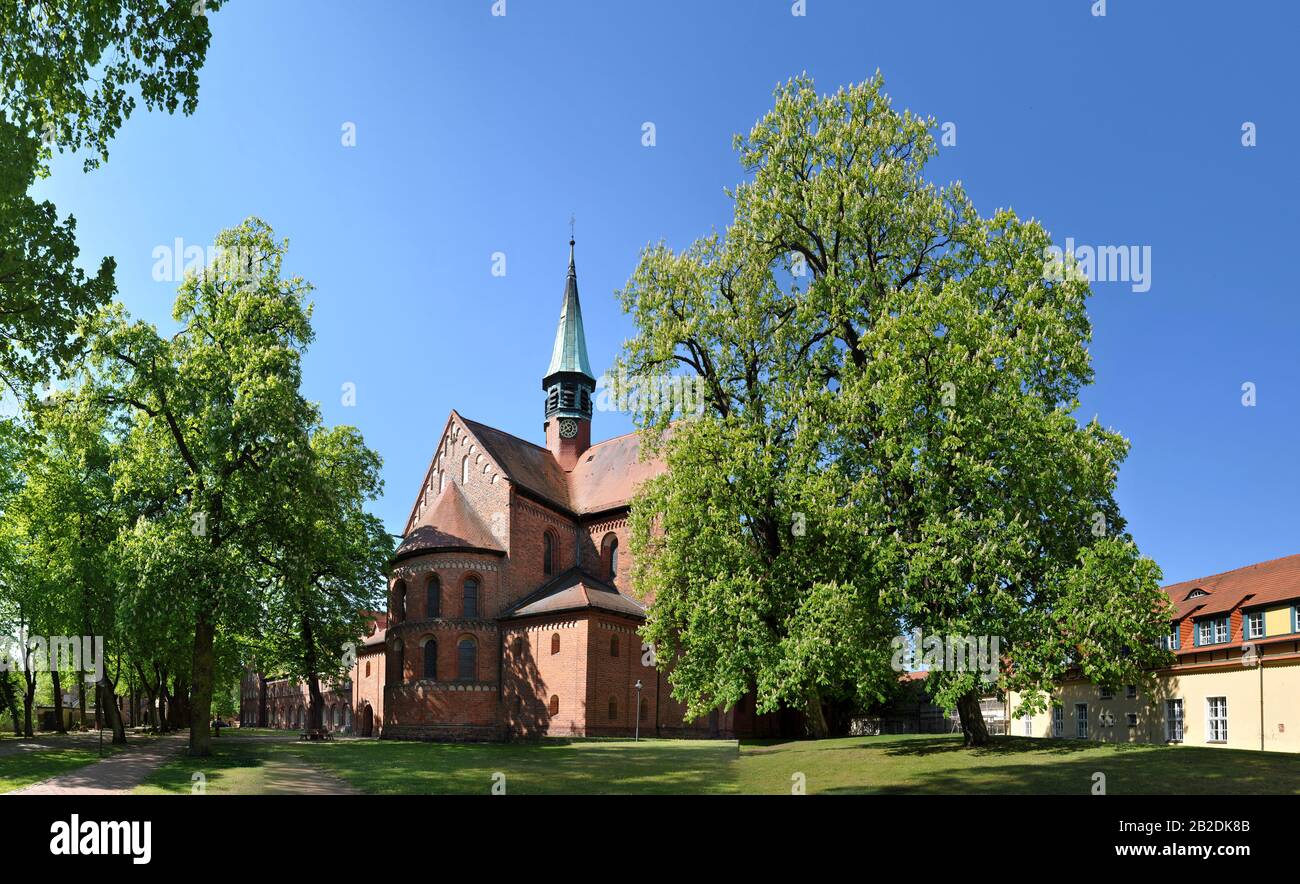 Klosterkirche St. Marien, Kloster Lehnin, Brandenburg, Deutschland Stock Photo