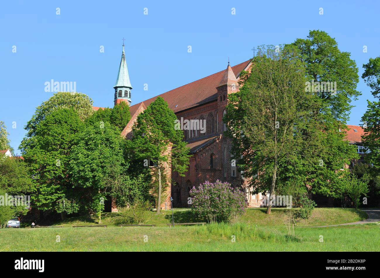 Klosterkirche St. Marien, Kloster Lehnin, Brandenburg, Deutschland Stock Photo