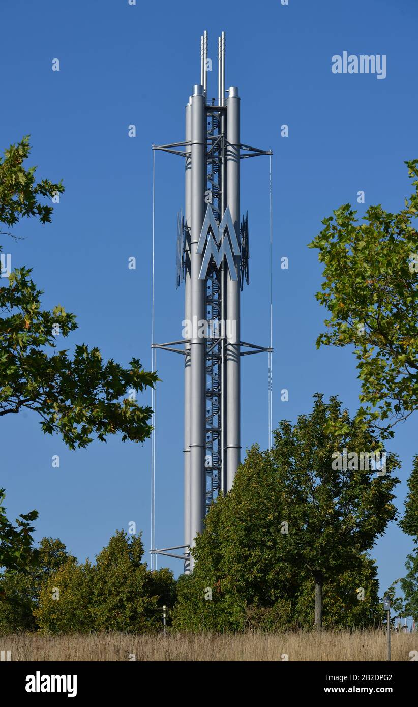 Messeturm, Neue Messe, Leipzig, Sachsen, Deutschland Stock Photo