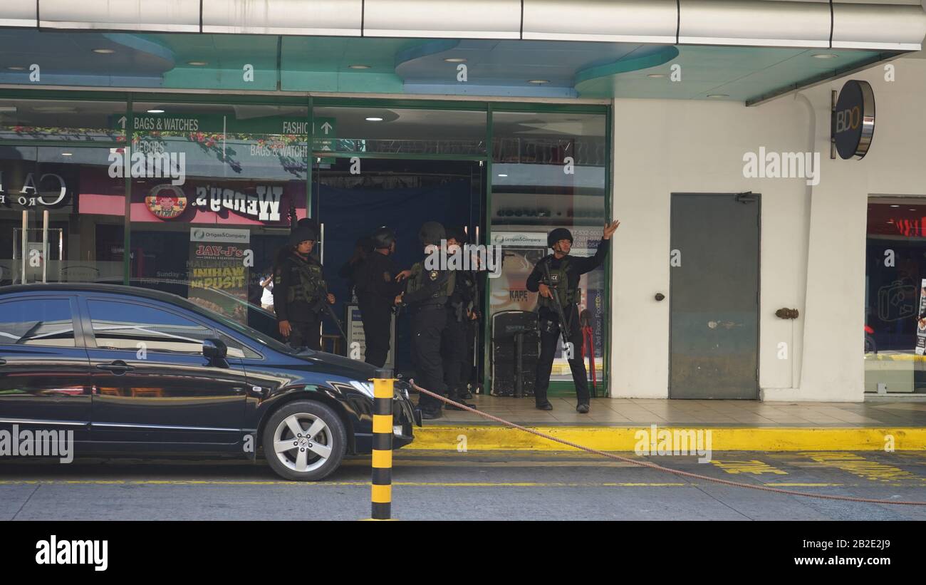 A security guard who was fired from work is holding more than 30