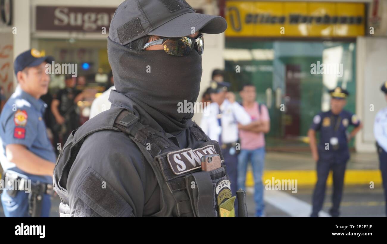 A security guard who was fired from work is holding more than 30