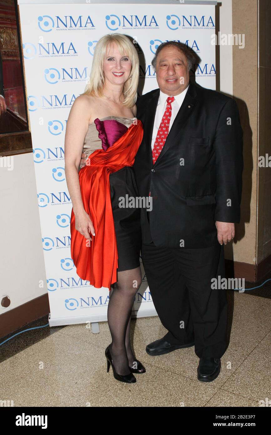 New York, NY, USA. 23 April, 2012. Sara Herbert-Galloway, John Catsimatidis at the 2012 National Meningitis Association Gala at the New York Athletic Club. Credit: Steve Mack/Alamy Stock Photo