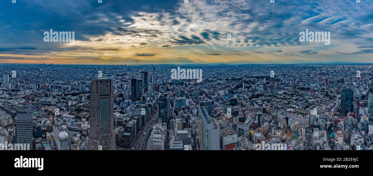 Tokyo panorama hi-res stock photography and images - Alamy