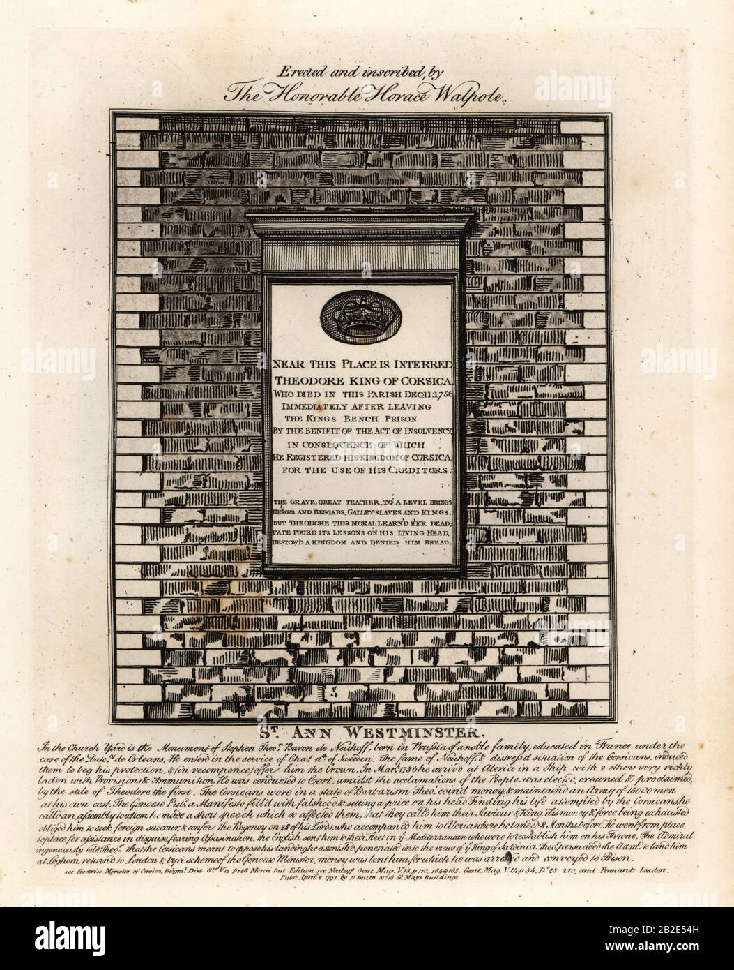 Baron de neuhoff hires stock photography and images Alamy