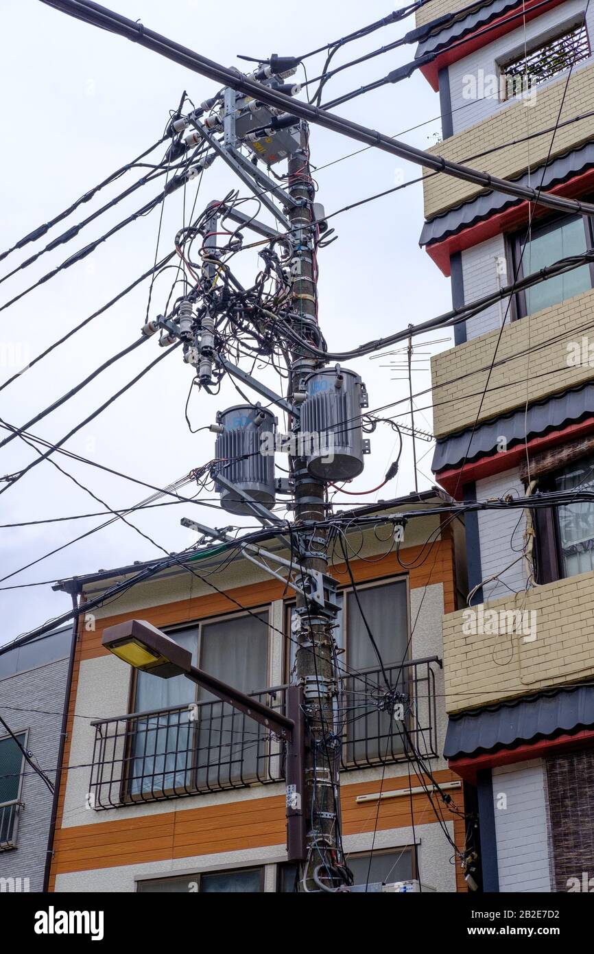 Utility pole japan hires stock photography and images Alamy