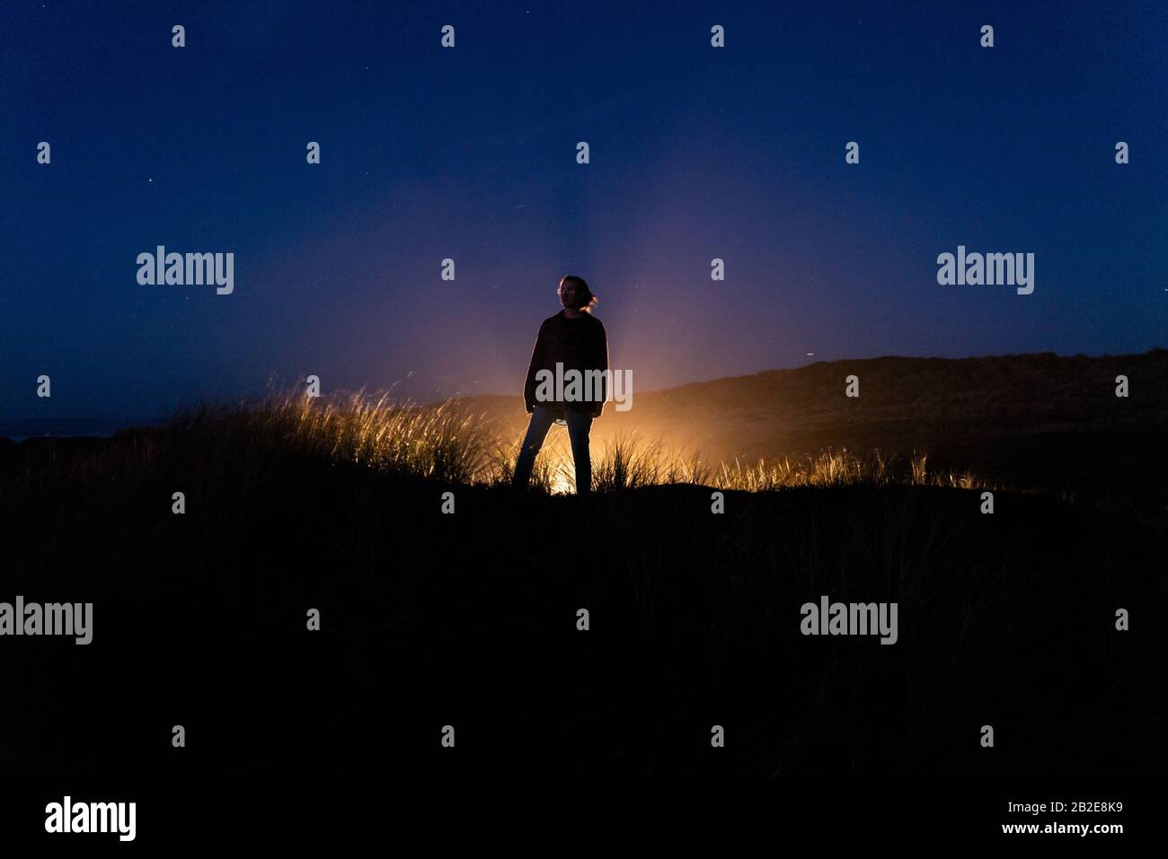 Young backlight hi-res stock photography and images - Alamy