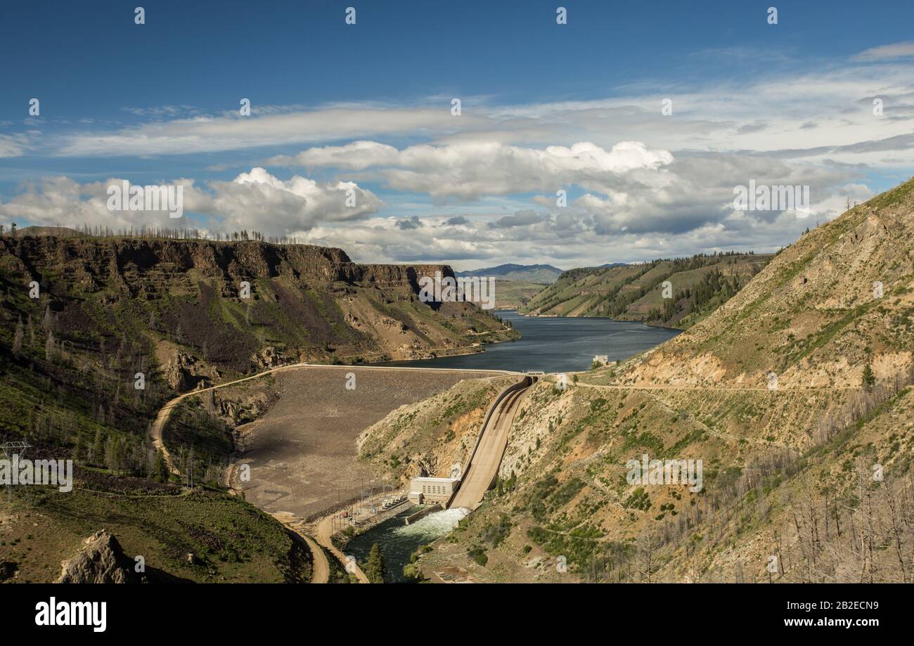 Anderson Ranch Dam Stock Photo