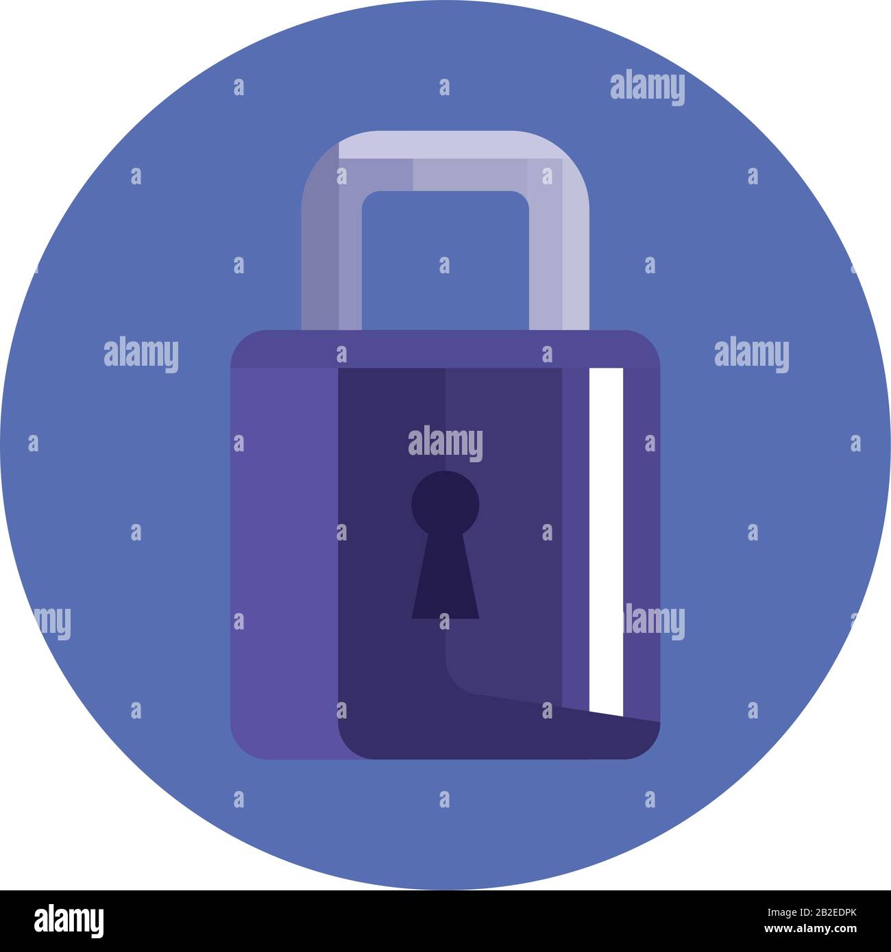 Padlock of security system vector design Stock Vector Image & Art Alamy
