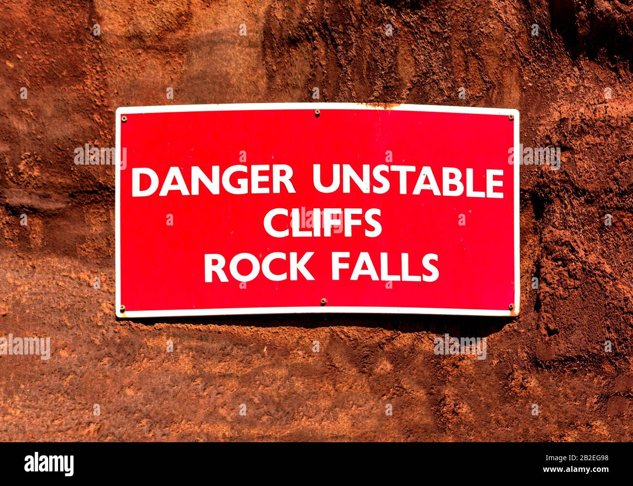 Red danger sign hi-res stock photography and images - Alamy