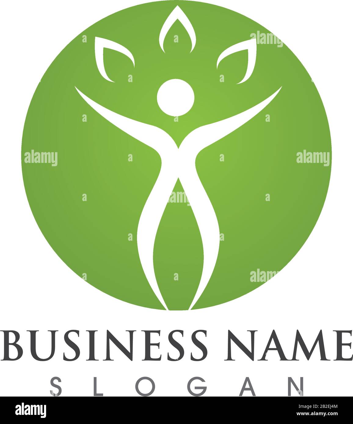 Healthy Life Logo template vector icon Vector Stock Vector Image & Art ...