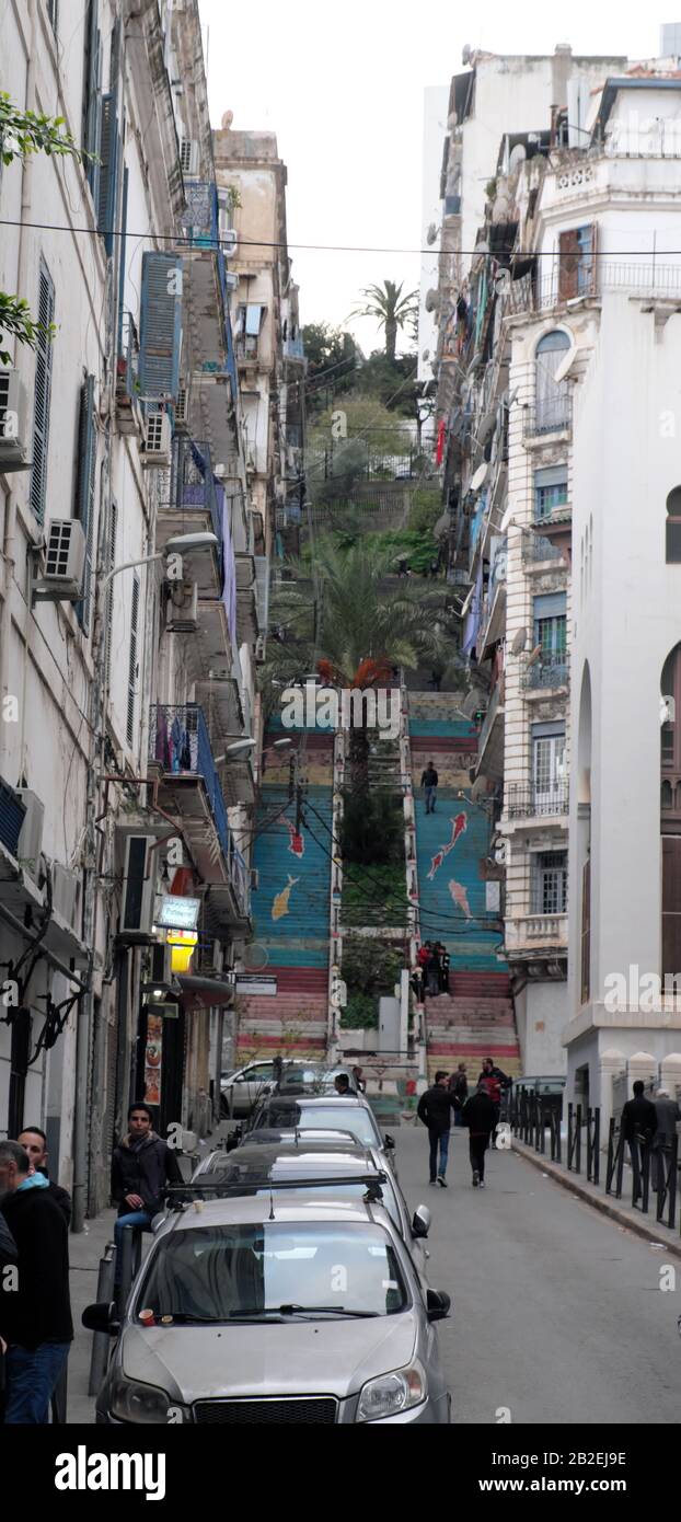 French Architecture in Algiers Stock Photo - Alamy