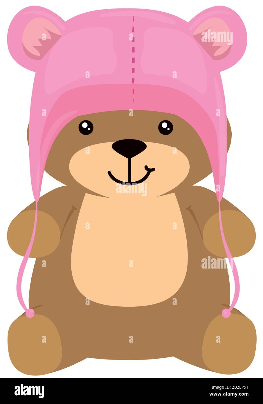 cute teddy bear with hat isolated icon Stock Vector Image & Art - Alamy