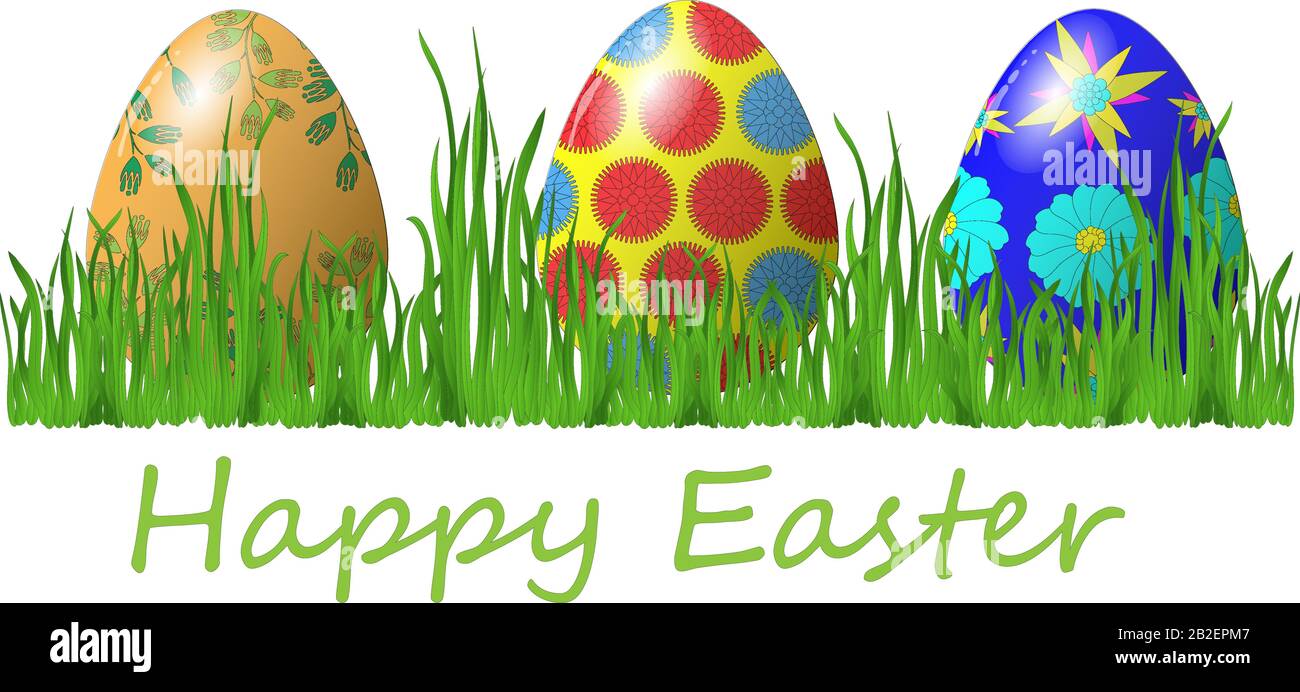 A vector Easter egg isolated on white background Stock Vector Image ...