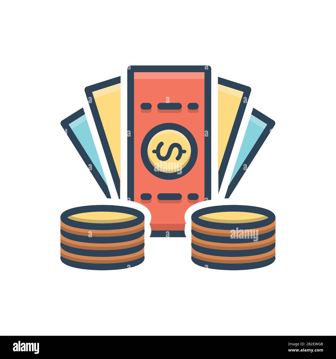 Icon for salary ,wage Stock Vector Image & Art - Alamy