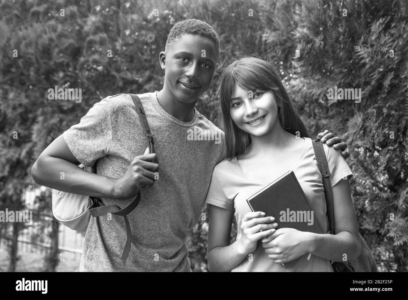 Mixed race Black and White Stock Photos & Images - Alamy