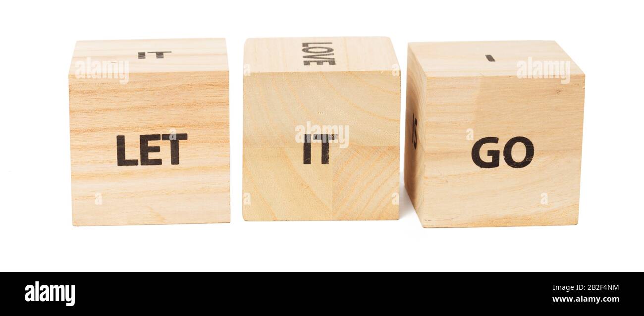 Word Written In Wooden Cube. creative photo. Stock Photo