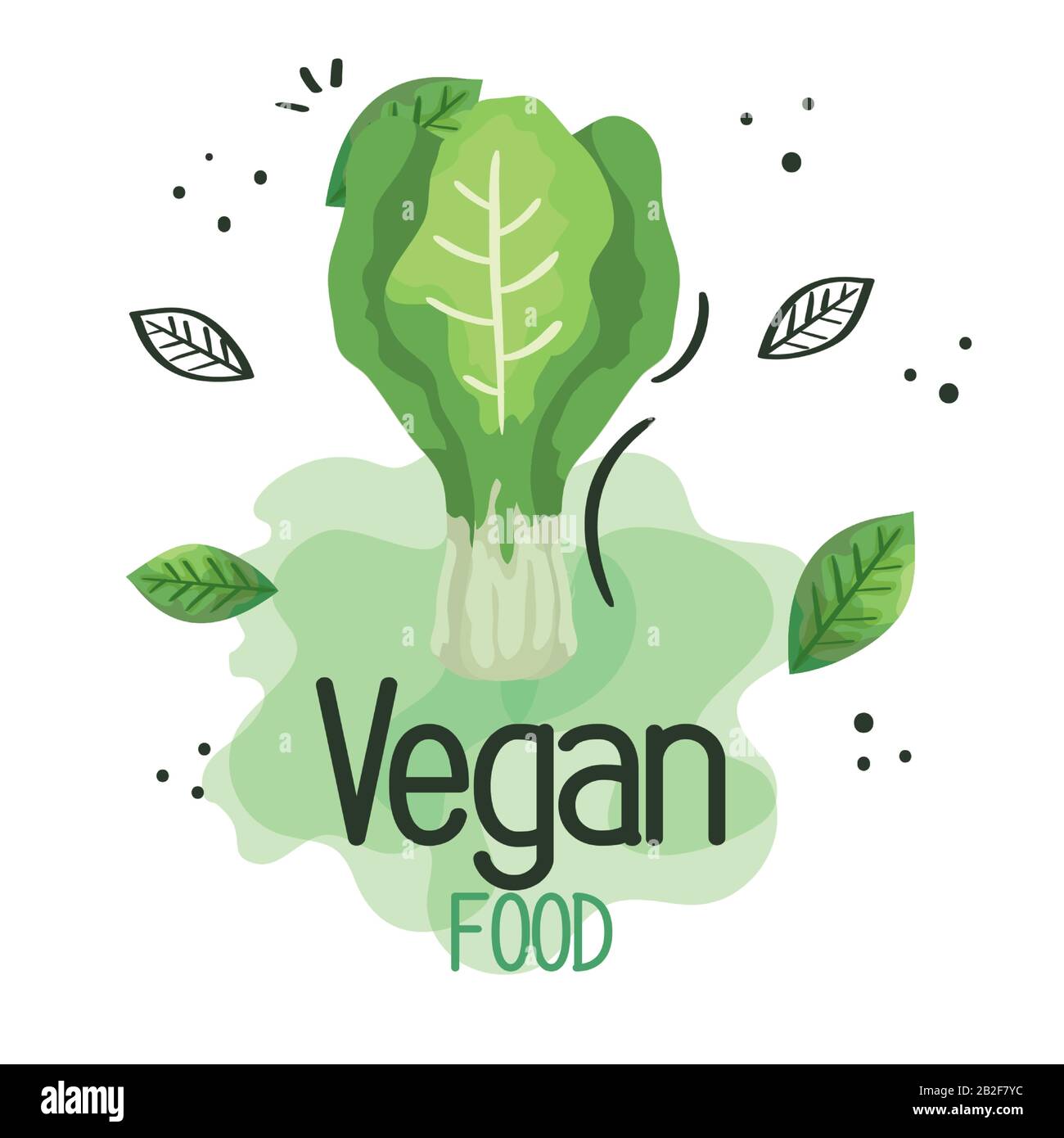 vegan food poster with leek fresh Stock Vector Image & Art - Alamy