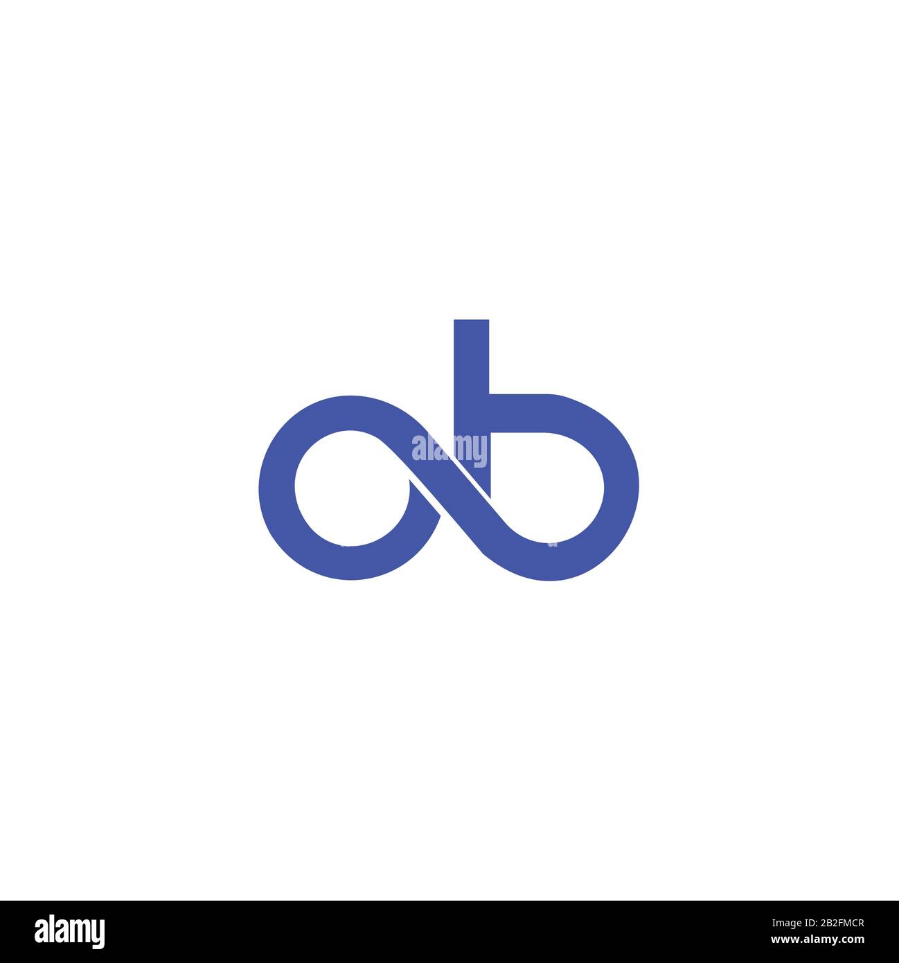 Initial Letter Ob Or Bo Logo Vector Templates Stock Vector Image & Art ...