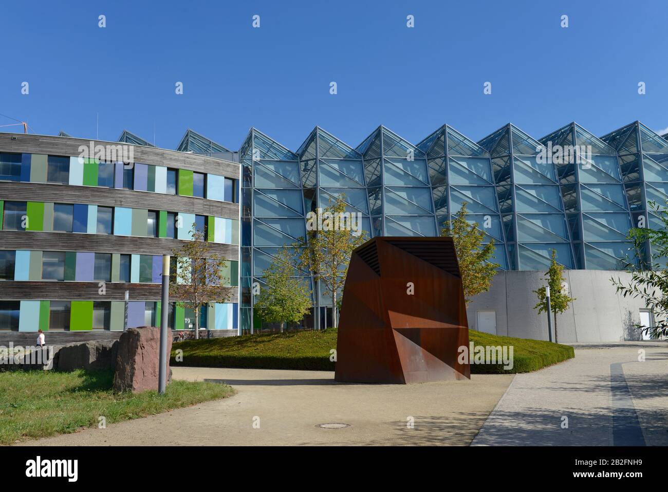 Umwelt-Bundesamt, Woerlitzer Platz, Dessau, Sachsen-Anhalt, Deutschland Stock Photo
