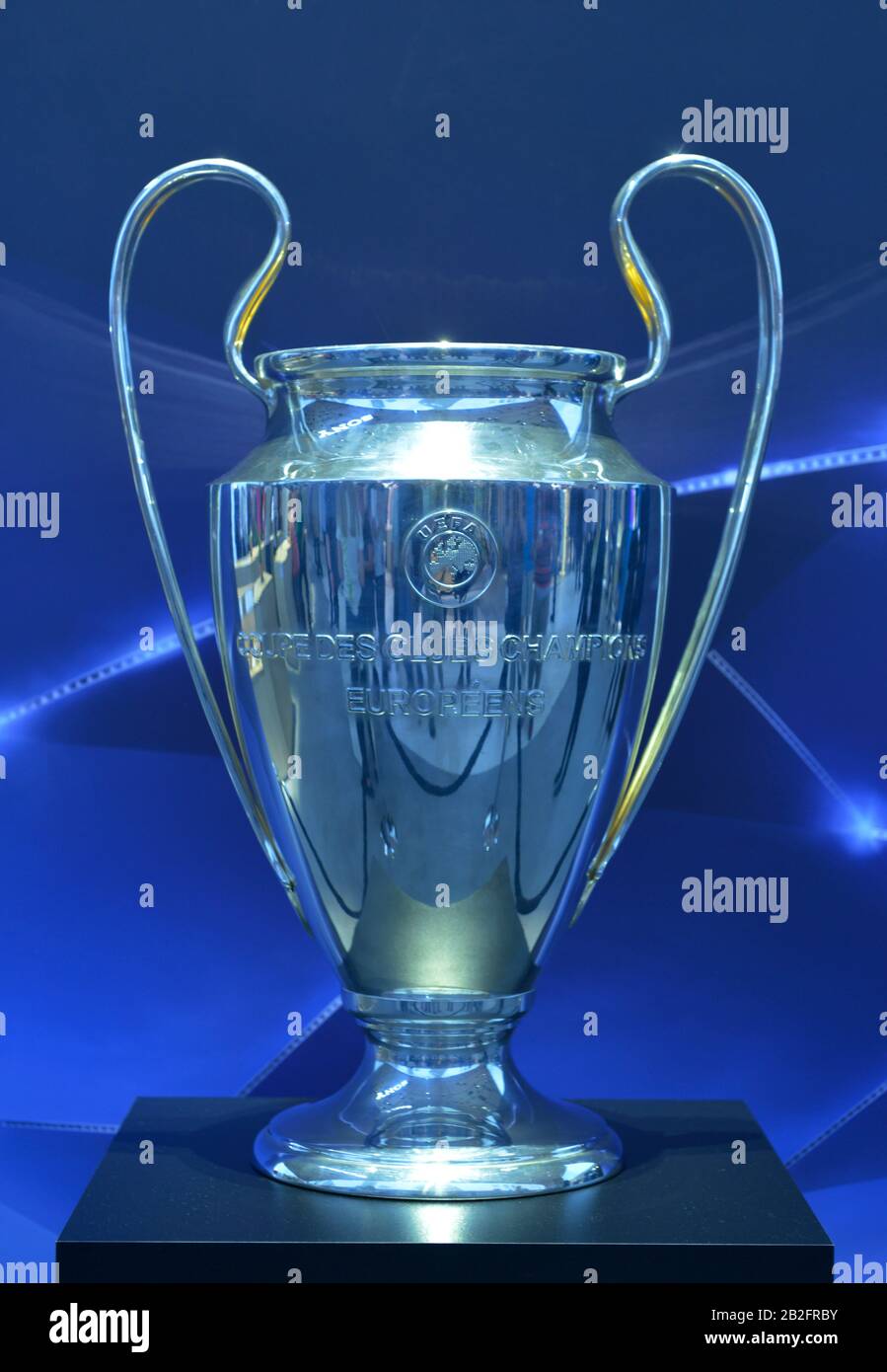 Pokal Champions League Stock Photo