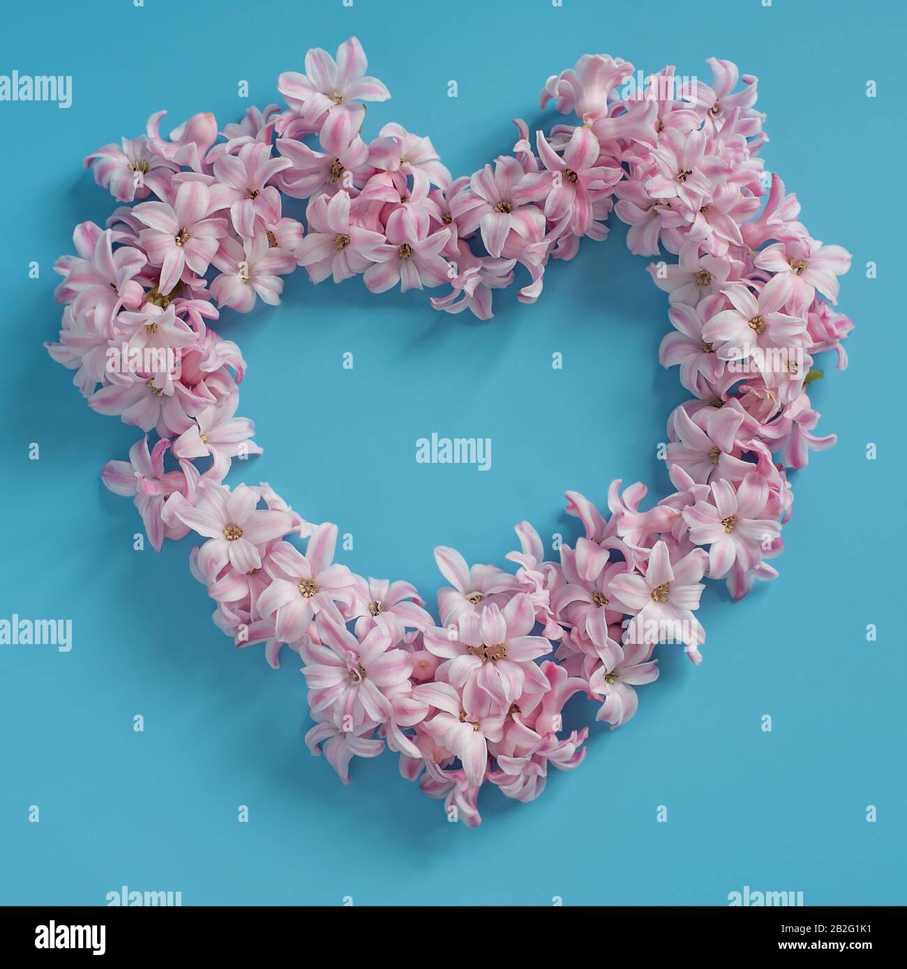 Hyacinth Heart Wreath