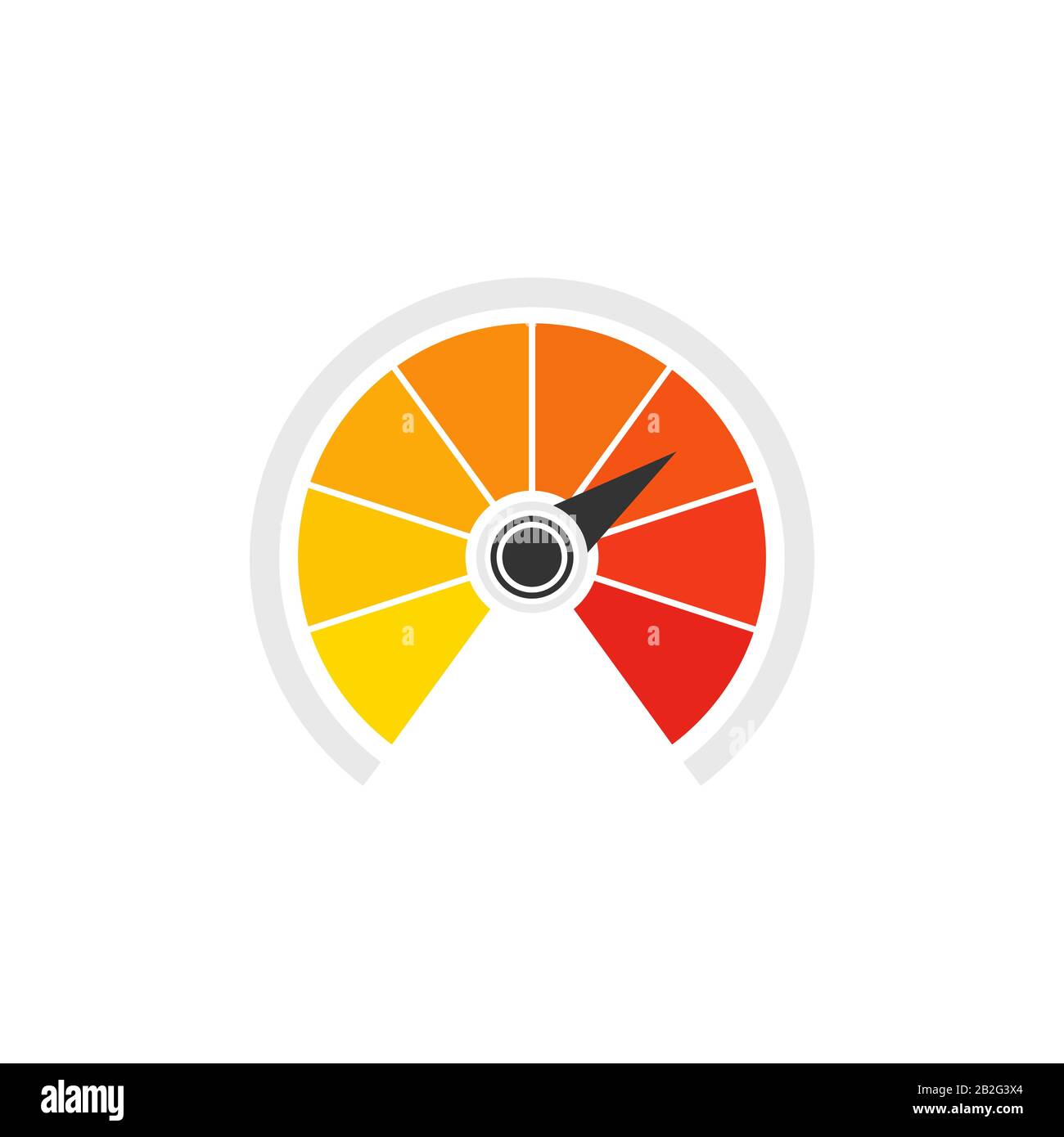 Temperature gauge car Stock Vector Images - Alamy