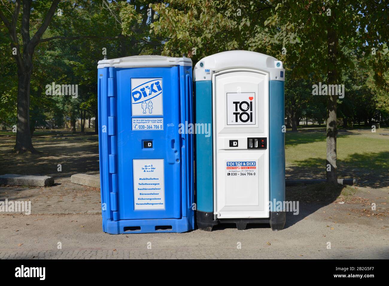 Dixi Toiletten High Resolution Stock Photography and Images - Alamy