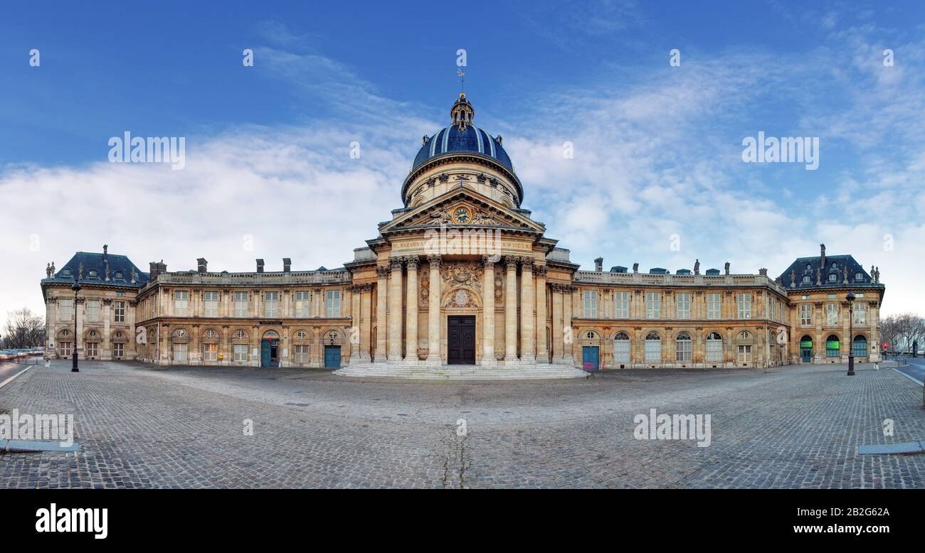 French Institute - Institute de France at day Paris Stock Photo