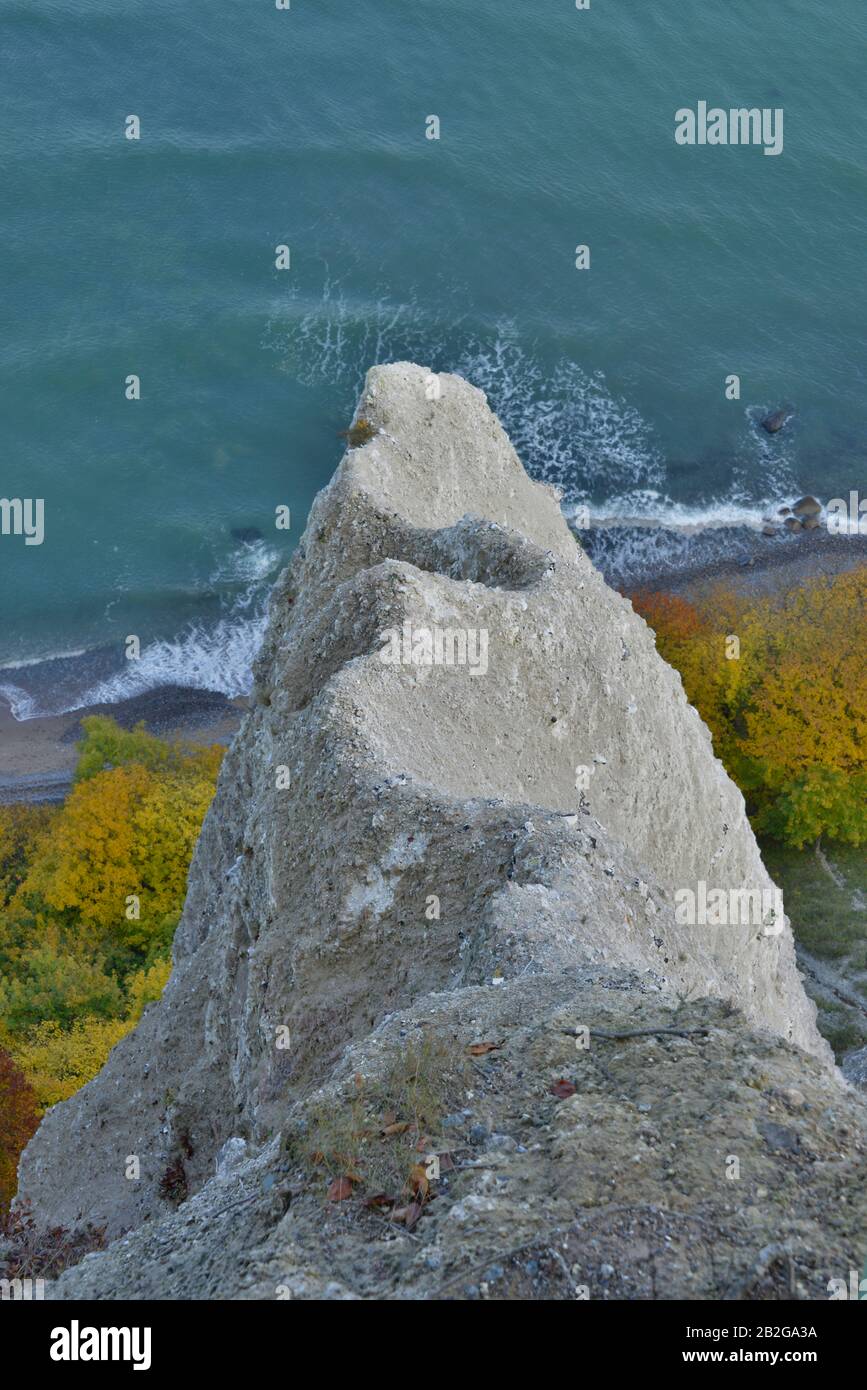 Kleine Stubbenkammer, Kreidefelsen, Jasmund, Ruegen, Mecklenburg-Vorpommern, Deutschland Stock Photo