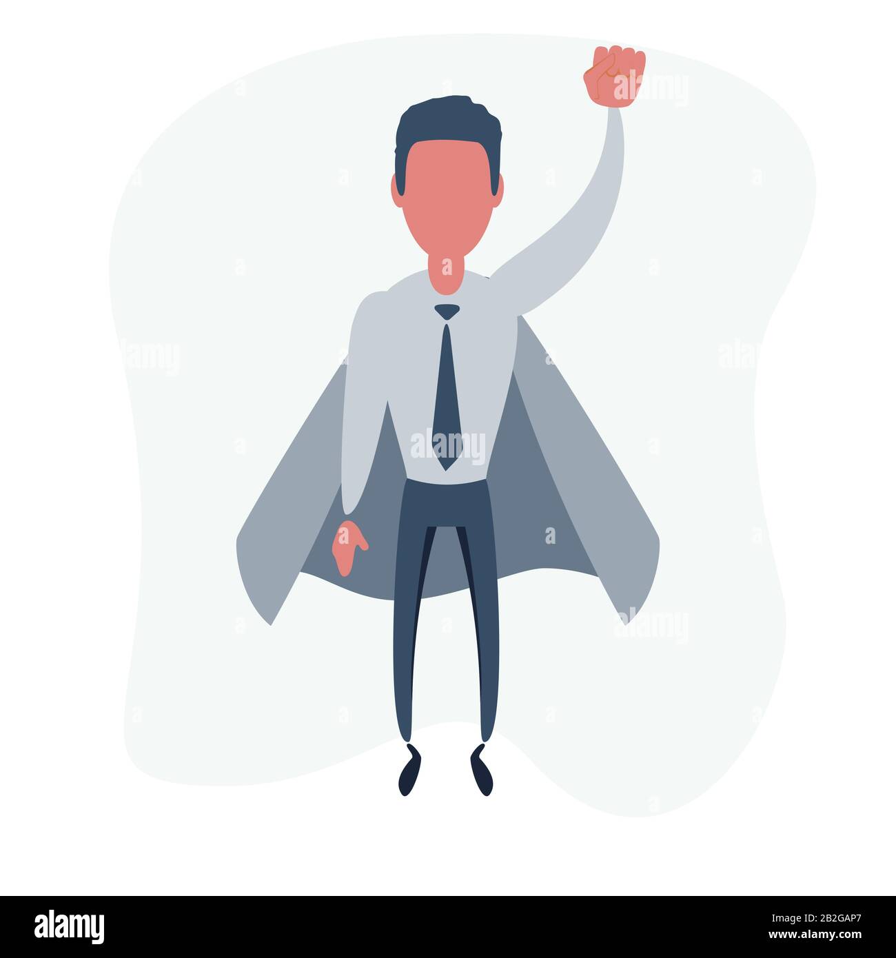 Confident Rising Up Rising to boss Stock Vector Images - Alamy