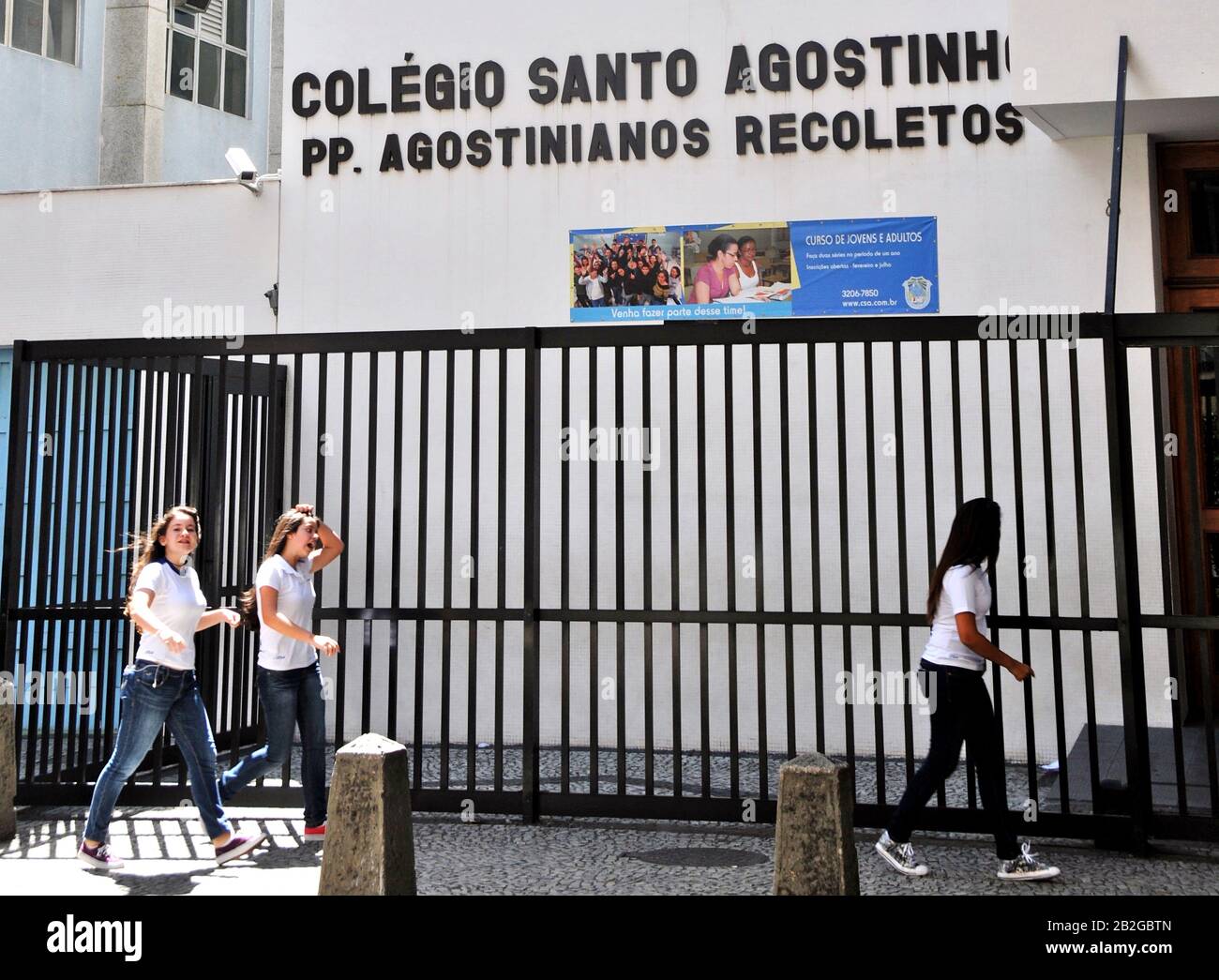 Santo Agostinho college, Leblon, Rio de Janeiro, Brazil Stock Photo