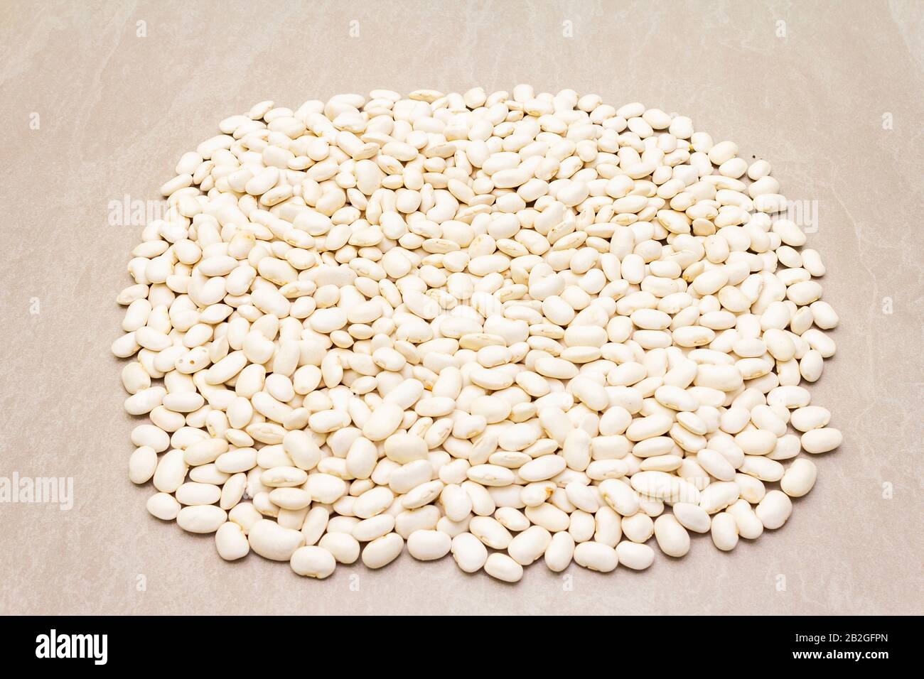 Dry lima beans. On a stone background Stock Photo Alamy