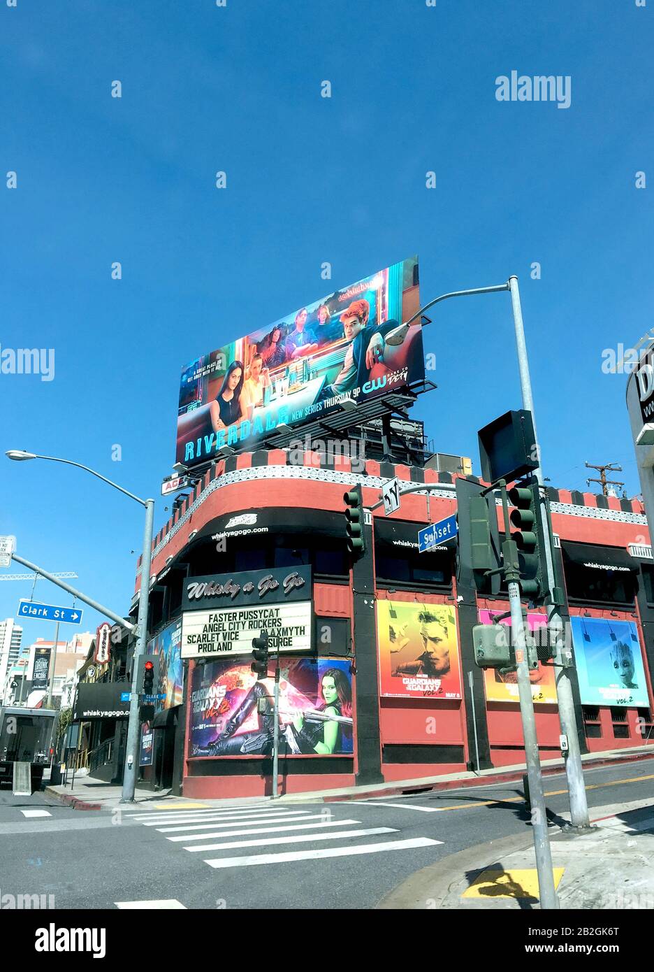 Whisky A Go Go nightclub and concert music venue on Sunset Boulevard, West  Hollywood, Los Angeles, United States of America Stock Photo - Alamy