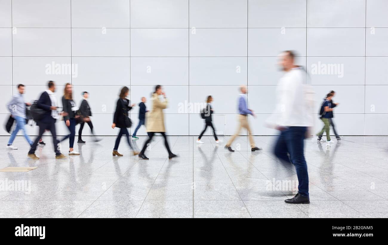 Group of people blurred hi-res stock photography and images - Alamy