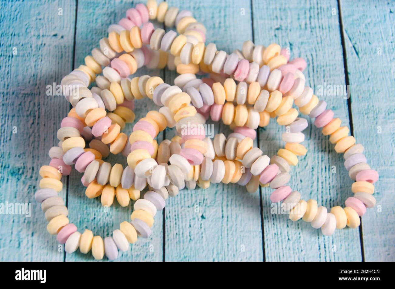 candy necklace Stock Photo