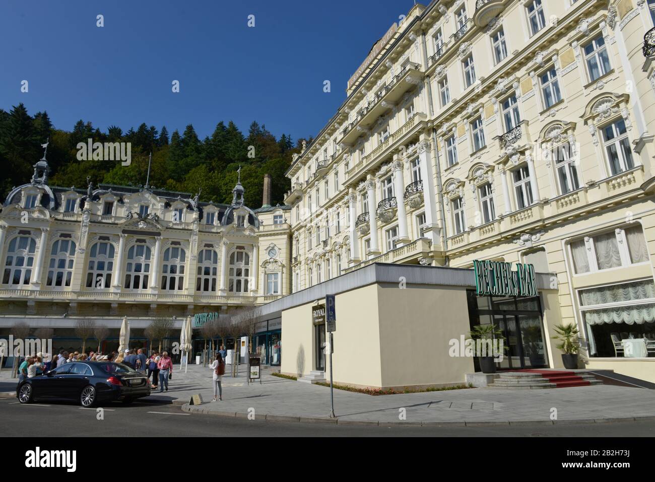 Grandhotel Pupp, Karlsbad, Tschechien Stock Photo