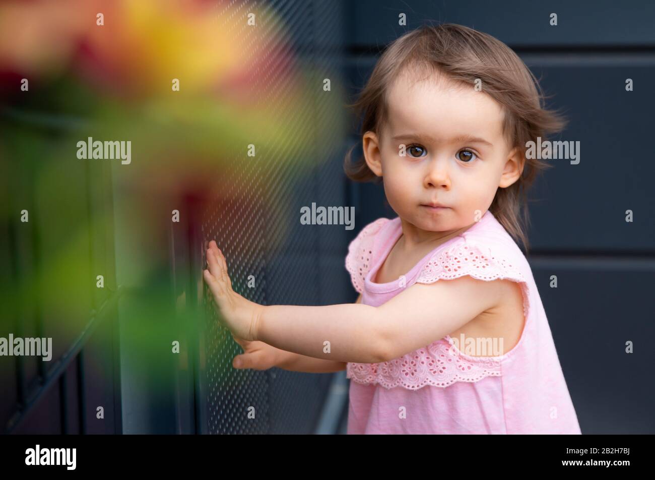dark pink summer dress