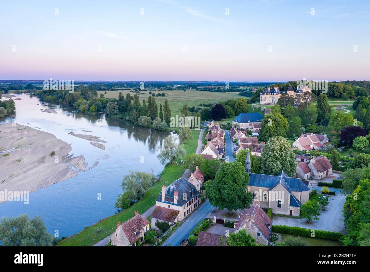 France, Cher, Apremont sur Allier, labelled Les Plus Beaux Villages de