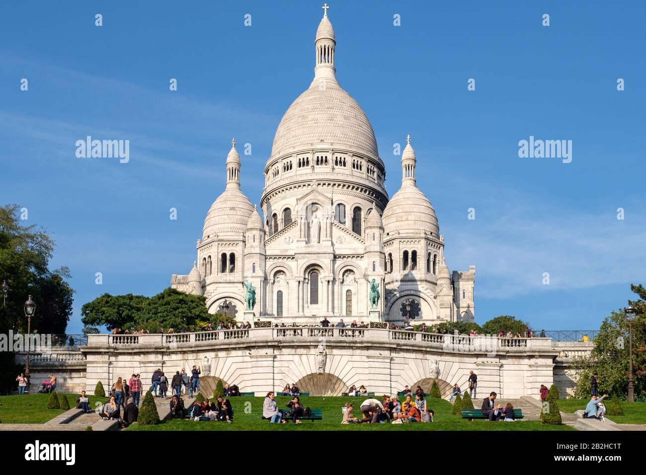SacreCoeur Basilica, Montmartre, Paris, France Stock Photo Alamy