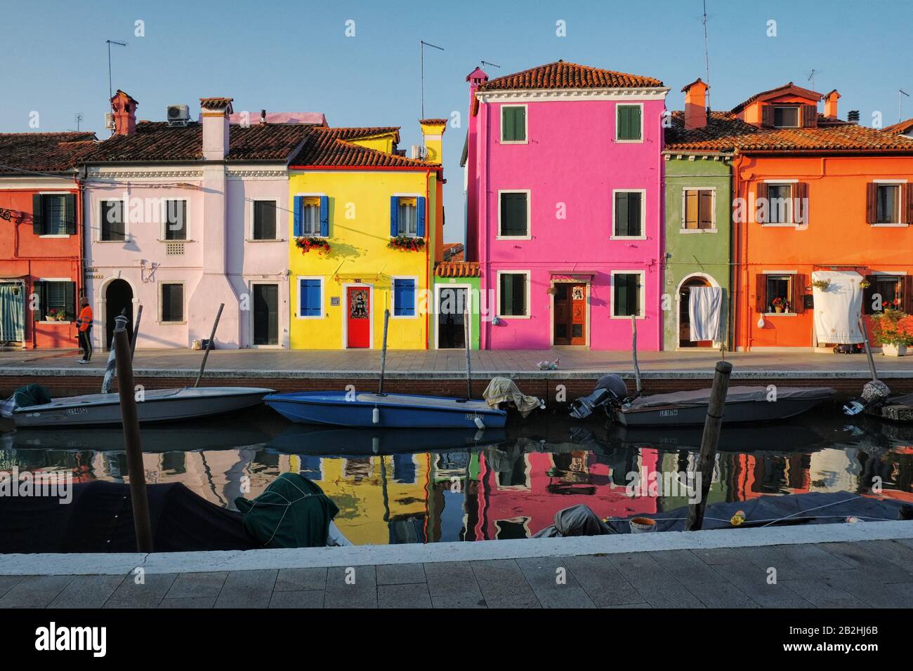 Beautiful orange roofs venice in hi-res stock photography and images ...