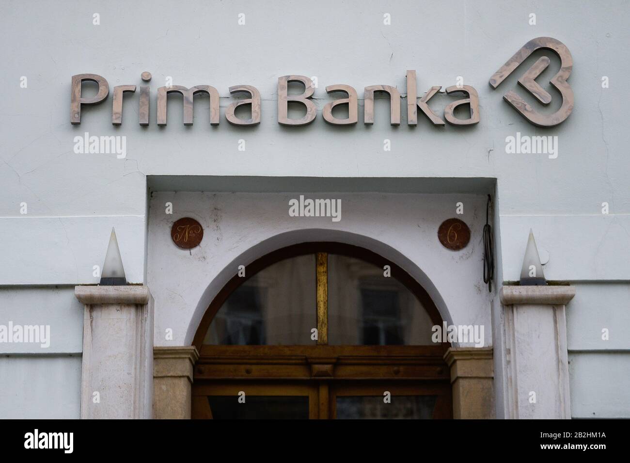 Prima Banka Logo Veľkoformátová Tlač Bratislava