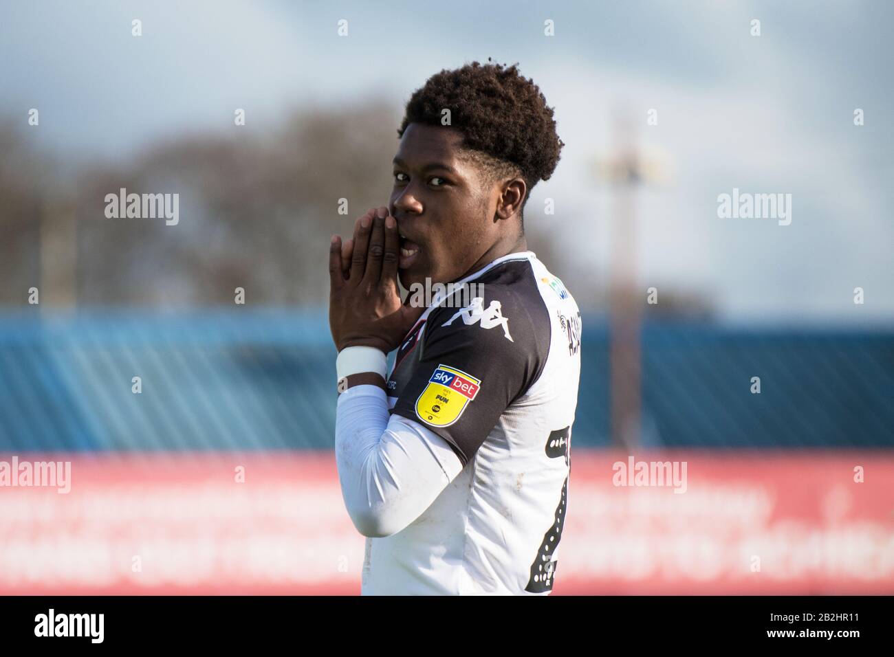 Brandon Thomas Asante. Salford City FC. Stock Photo