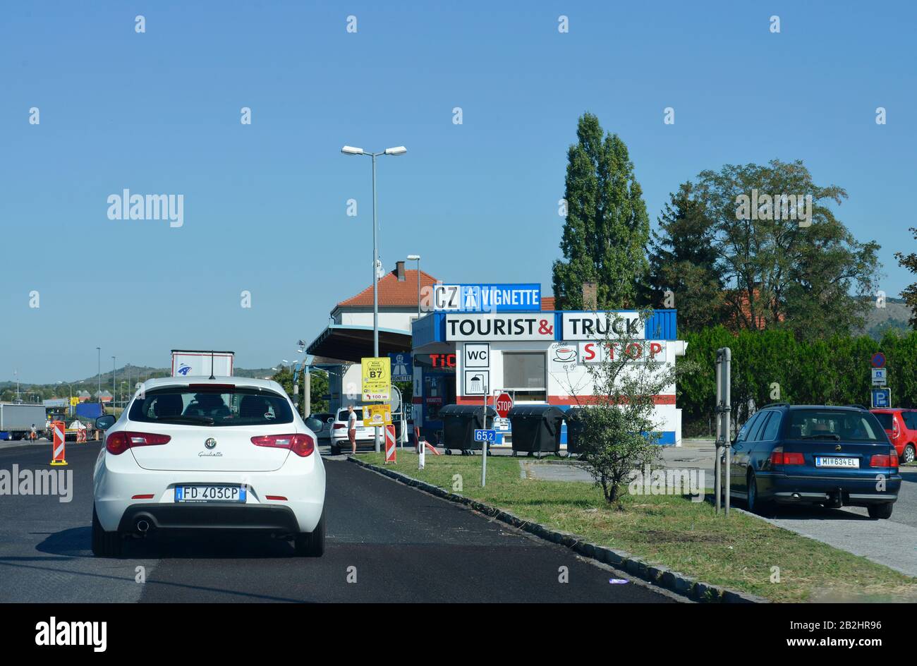 Grenze, Ostrava, Tschechien Stock Photo