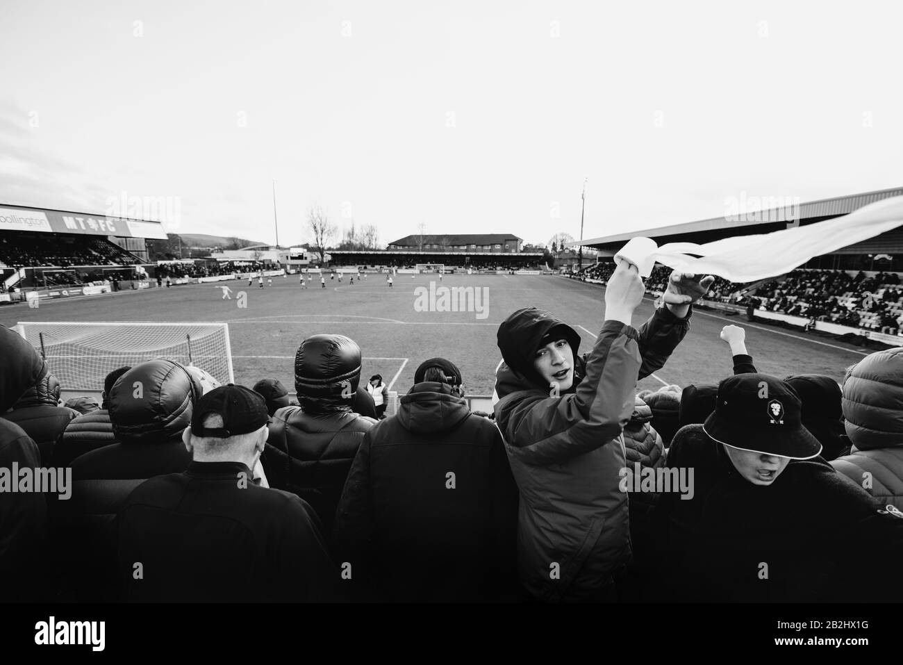 Football stadium salford Black and White Stock Photos & Images Alamy