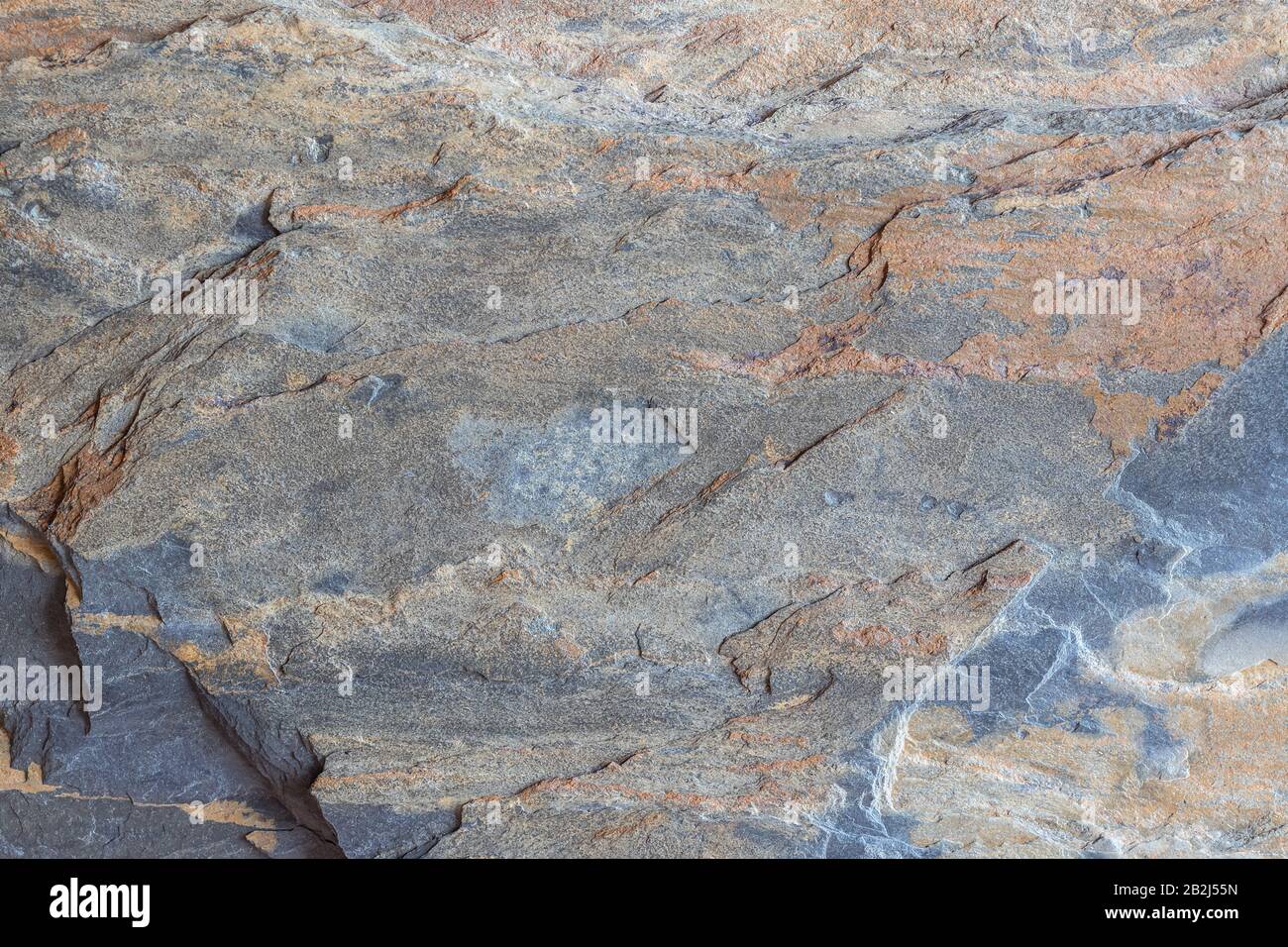 Detail view of Slate Rock texture Stock Photo