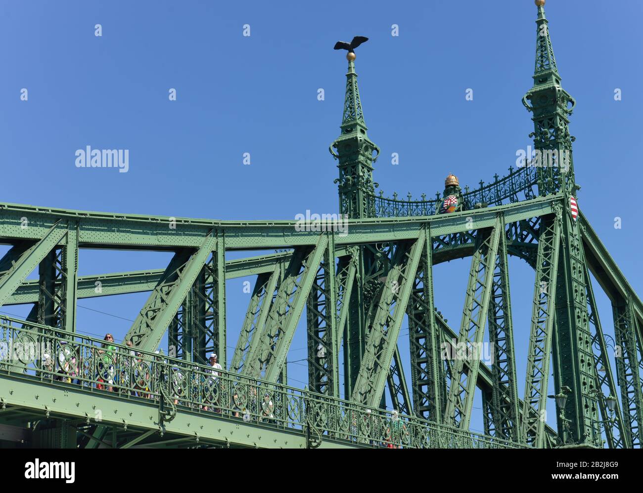 Freiheitsbruecke, Budapest, Ungarn Stock Photo