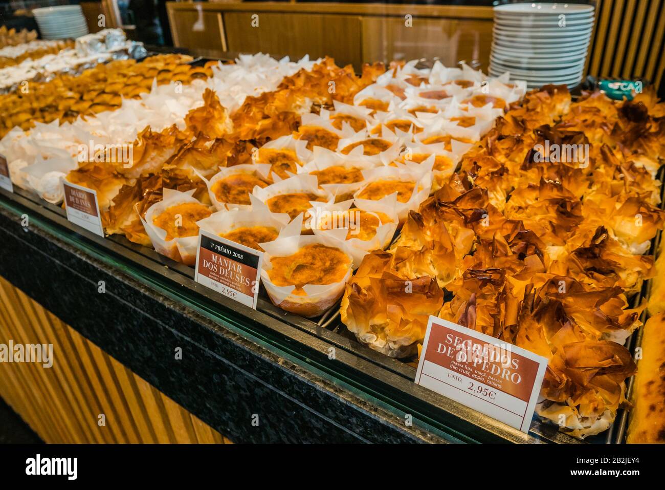 pastelaria alcoa is a fancy pastry and bakery shop in lisbon portugal