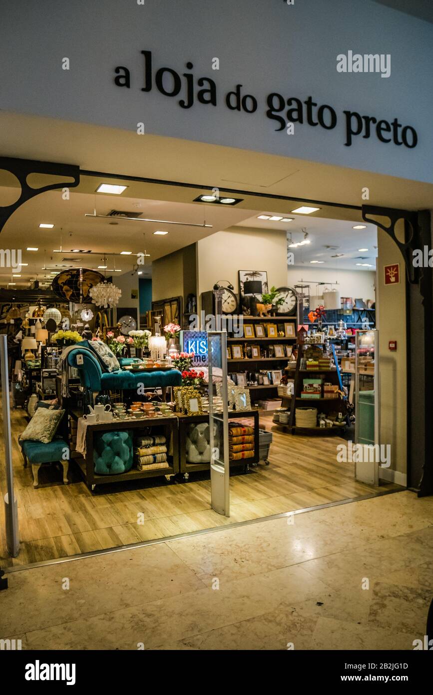 A Loja do Gato Preto is design and decoration item store in lisbon portugal  Stock Photo - Alamy